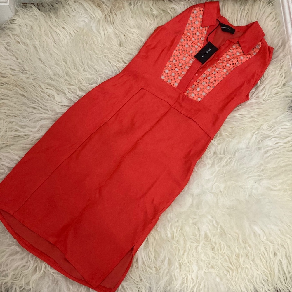 DEREK LAM Knee-Length Dress